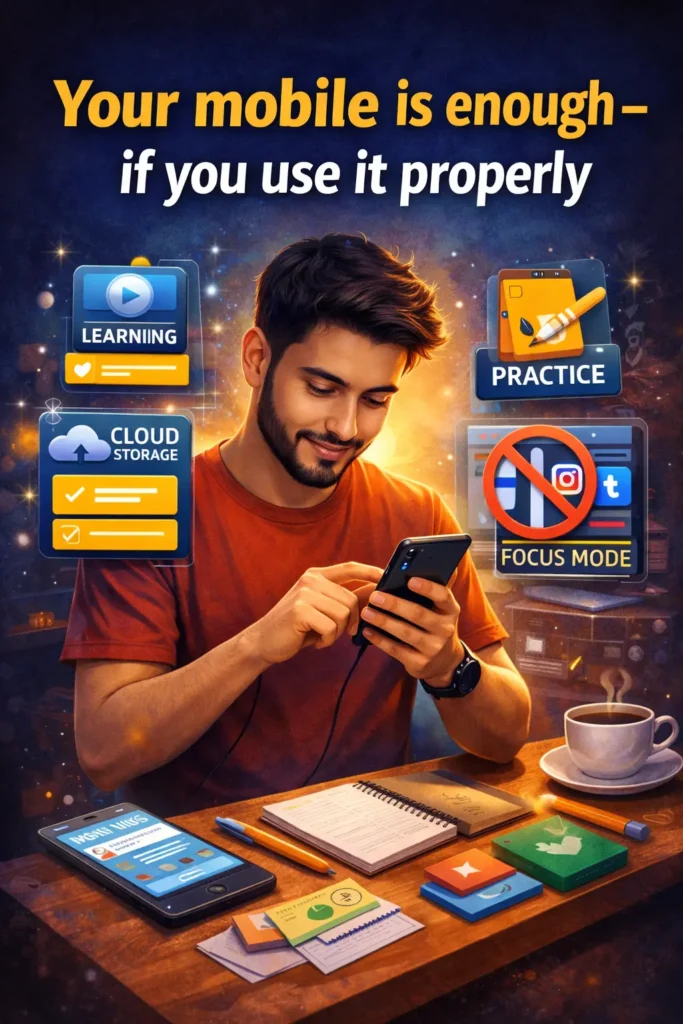 Learn skills using mobile phone and start working online in 2026