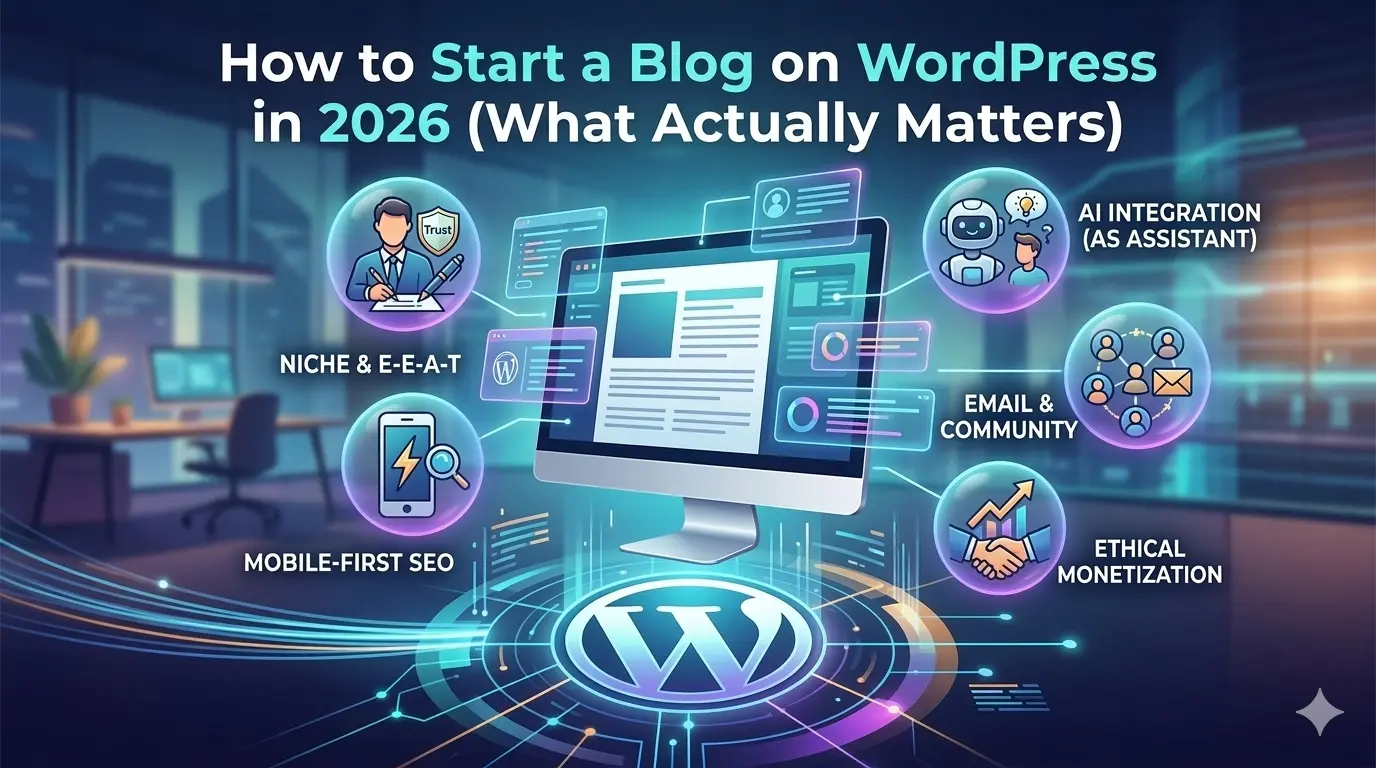 How to Start a Blog on WordPress in 2026